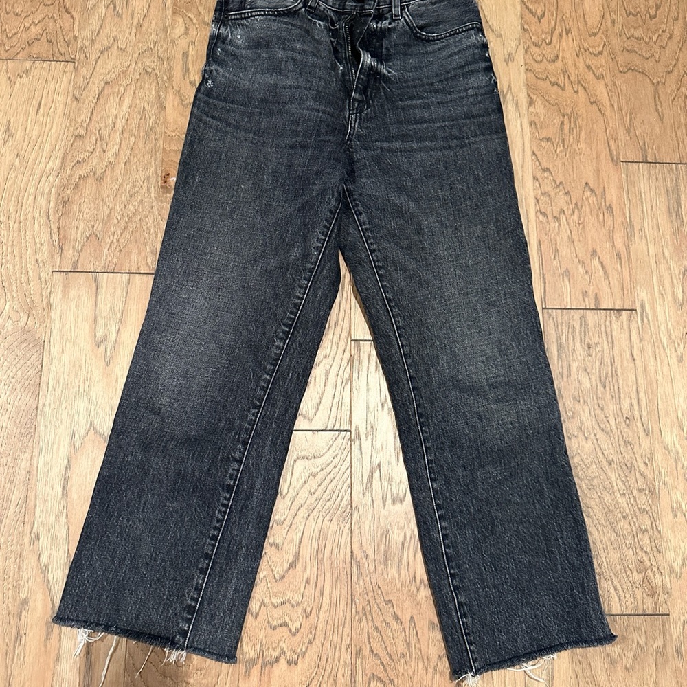 SLVRLAKE Gray / Black Denim Size 26